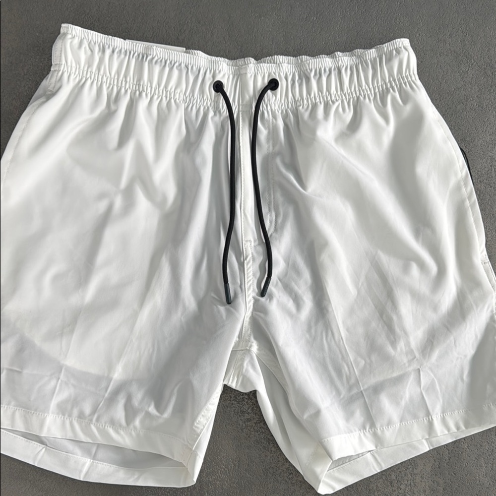 Onia White Swimwear with Black Accents